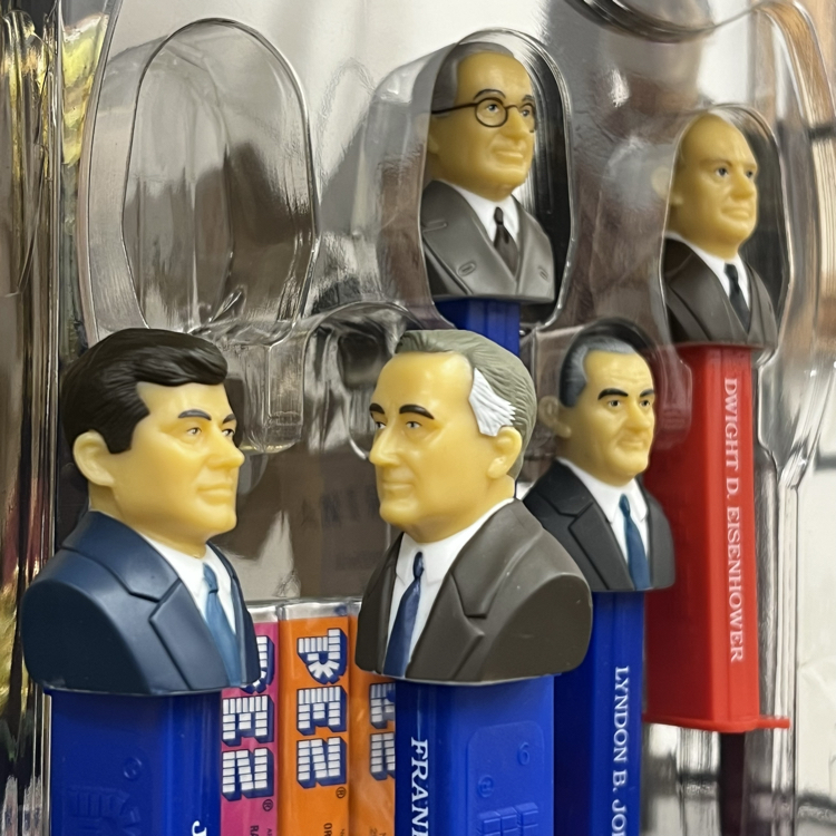 PEZ Candy Inc. 'Presidents of the United States' Limited Edition Candy Dispenser Set 