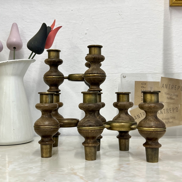 Nagel Art Deco Modular Candleholders 