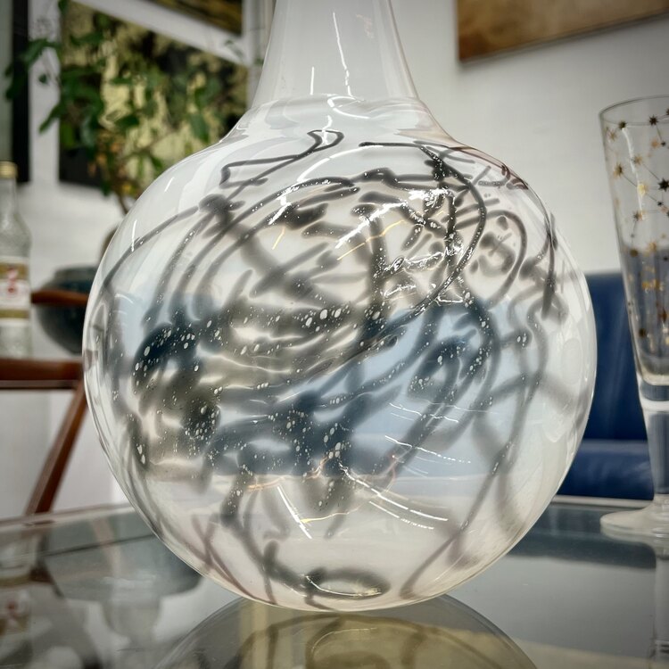 Kosta Boda 'Scribble' Vase 