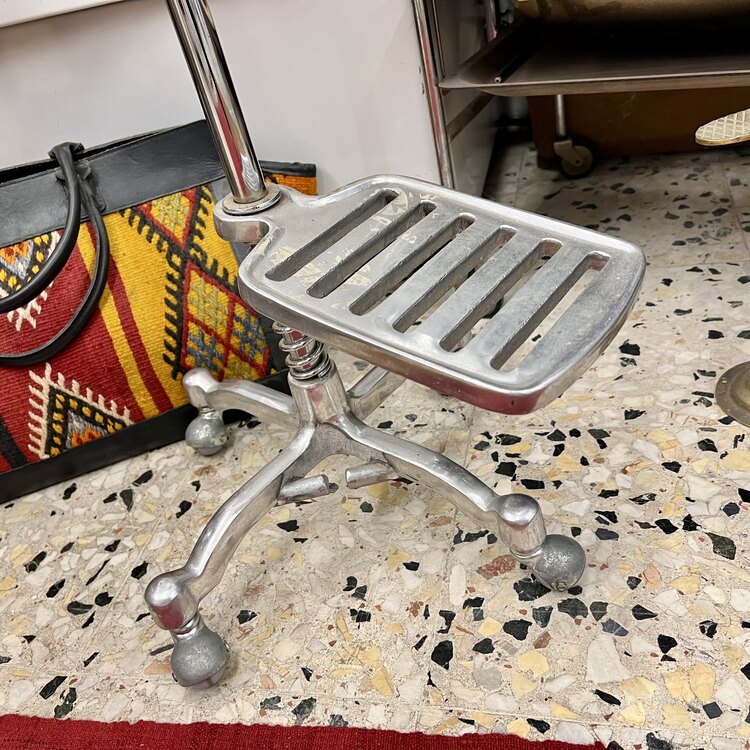 Vintage Krom Ayak Pedallı Prova Mankeni  