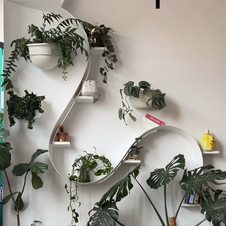 Kartell “Bookworm” Wall Bookshelf