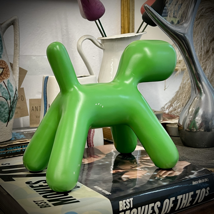 Magis, Me Too Collection ‘Puppy’ Green Dog Sculpture