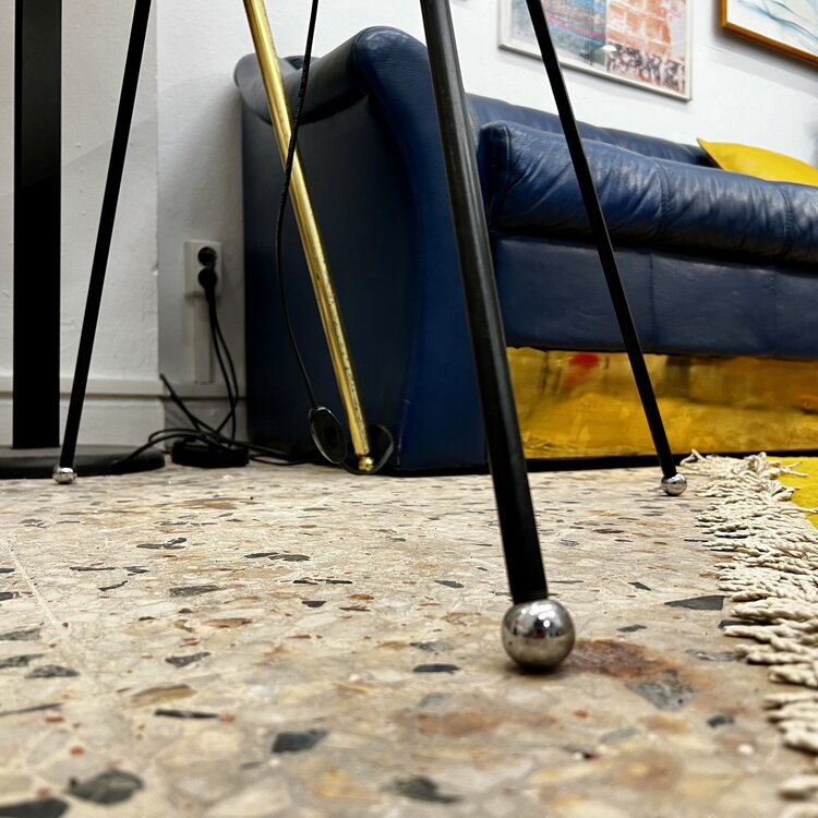 Vintage Tripod Ayaklı Ayarlanabilir Globe Lambader