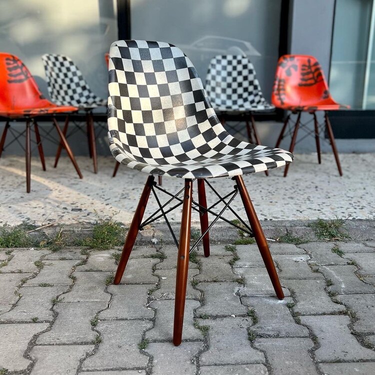Modernica x Vans Vault Shell Chairs 