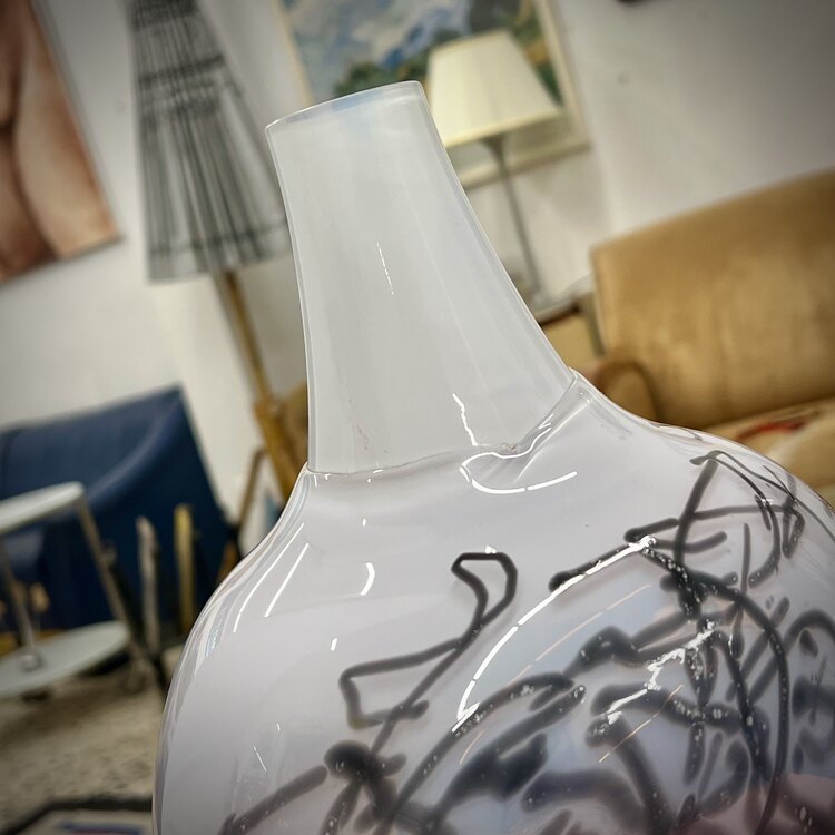 Kosta Boda 'Scribble' Vase 