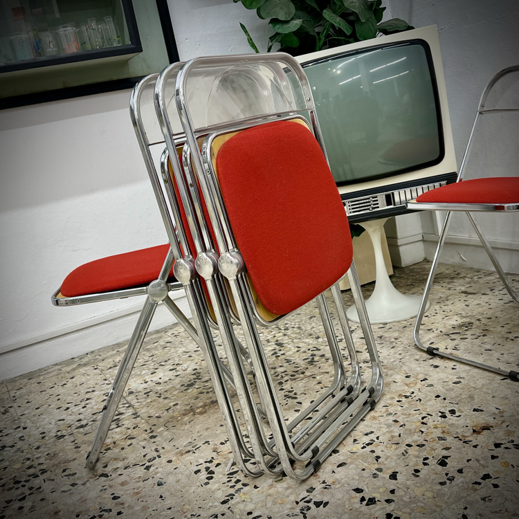 Anonima Castelli 'Plia' Folding Chairs