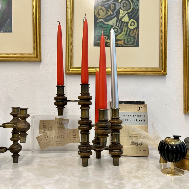 Nagel Art Deco Modular Candleholders