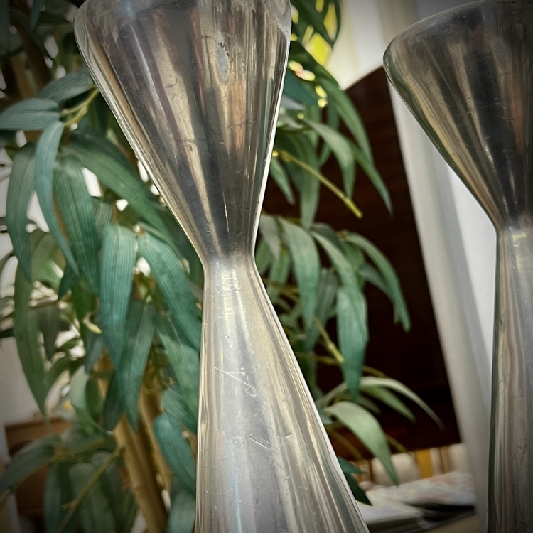 Hourglass Candle Holders