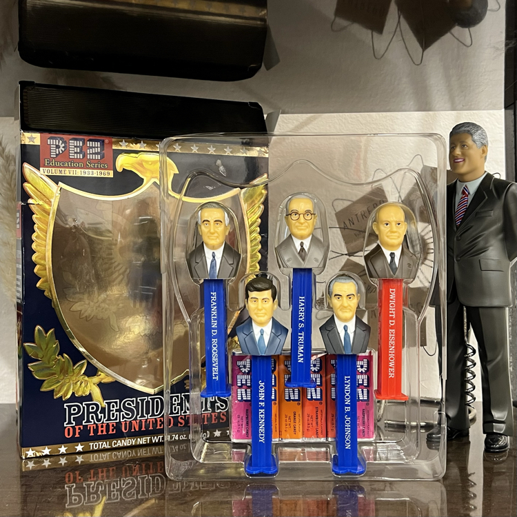 PEZ Candy Inc. 'Presidents of the United States' Limited Edition Candy Dispenser Set 