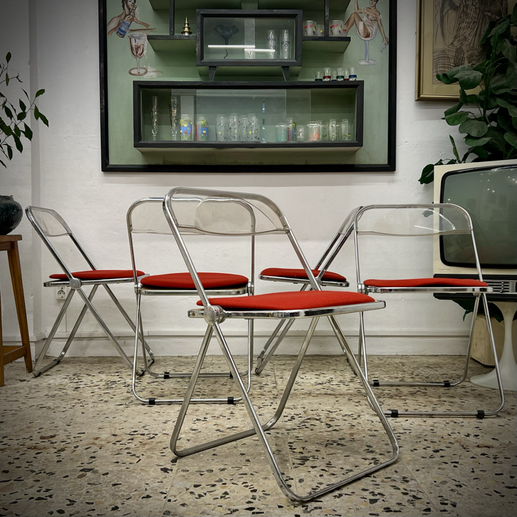 Anonima Castelli 'Plia' Folding Chairs