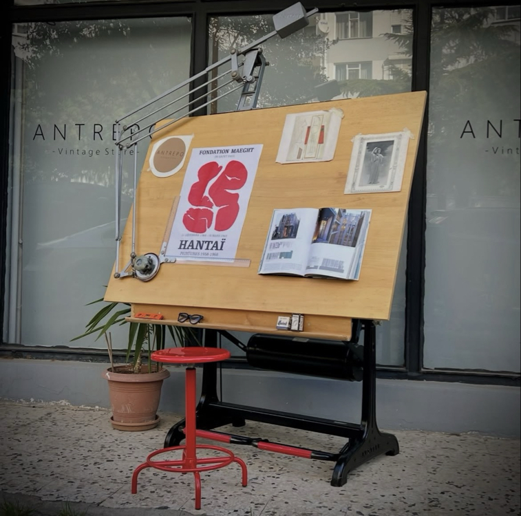 Nestler Industrial Architectural Drafting Table
