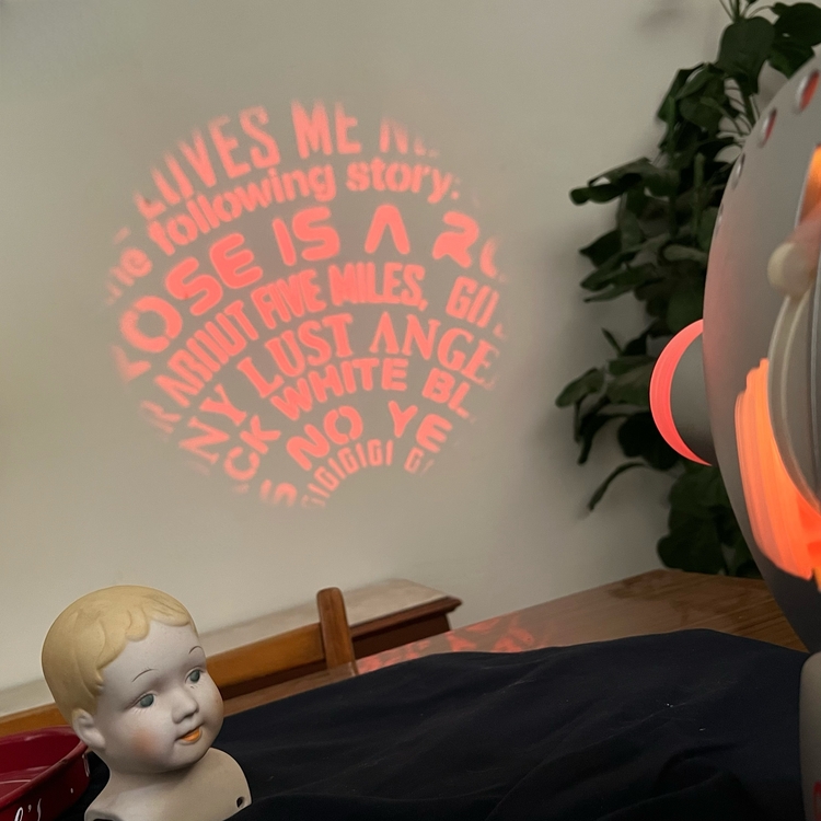 Mathmos Lava Lamp Space Projector 