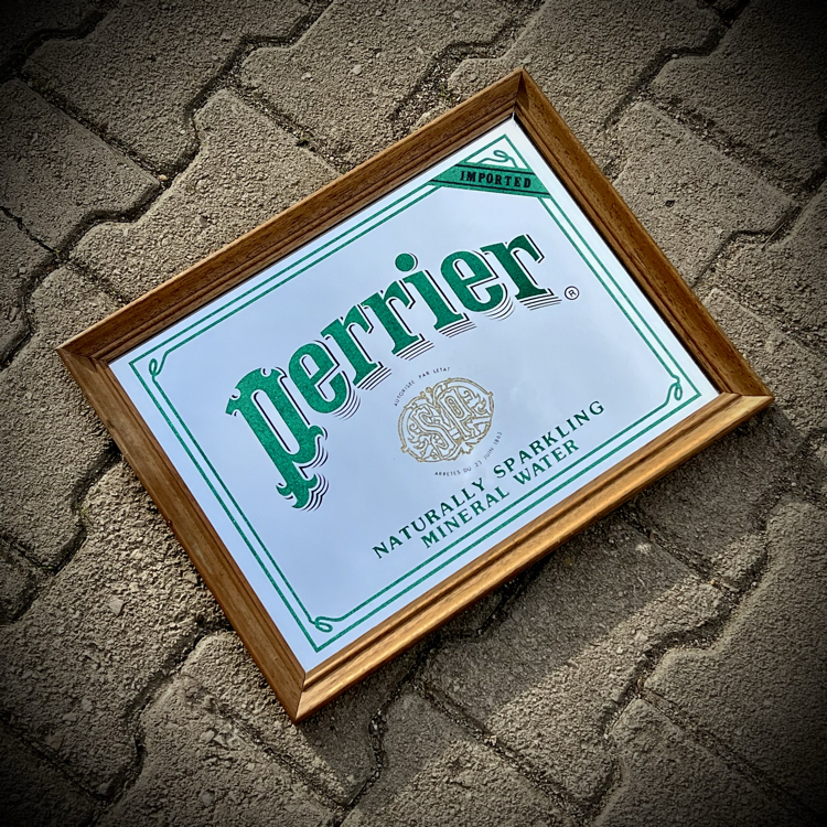 Perrier Vintage Camaltı Ayna