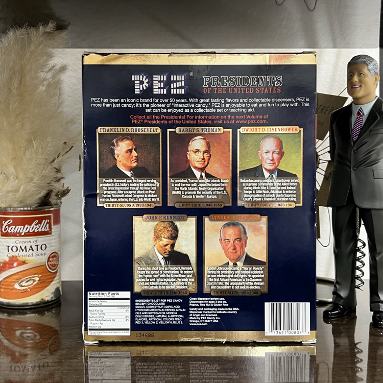 PEZ Candy Inc. 'Presidents of the United States' Limited Edition Candy Dispenser Set 