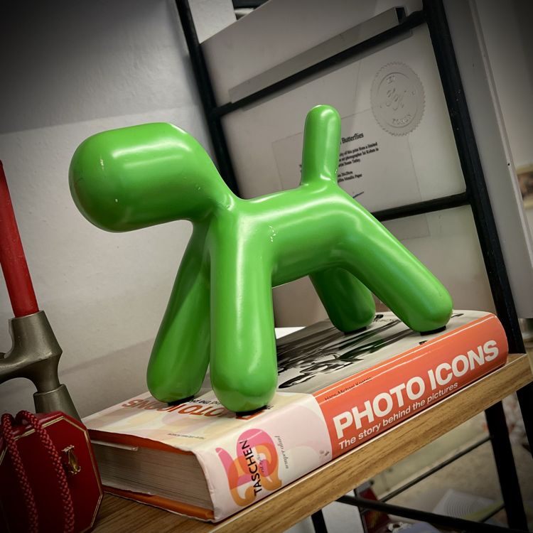 Magis, Me Too Collection ‘Puppy’ Green Dog Sculpture