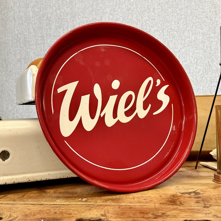 Wiel's Beer Emaye Tepsi 