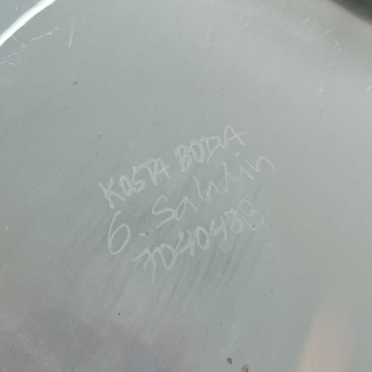 Kosta Boda 'Scribble' Vase 