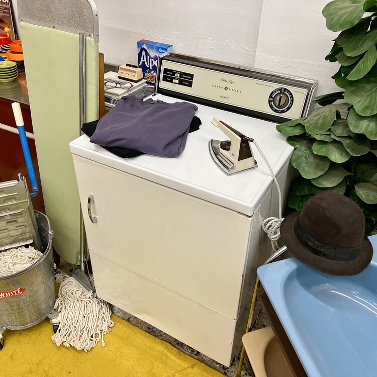 General Electric 'Clothes Dryer 5201' Emaye Çamaşır Kurutma Makinesi  