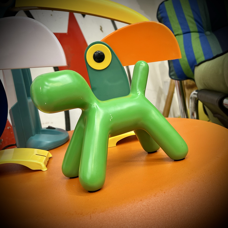 Magis, Me Too Collection ‘Puppy’ Green Dog Sculpture