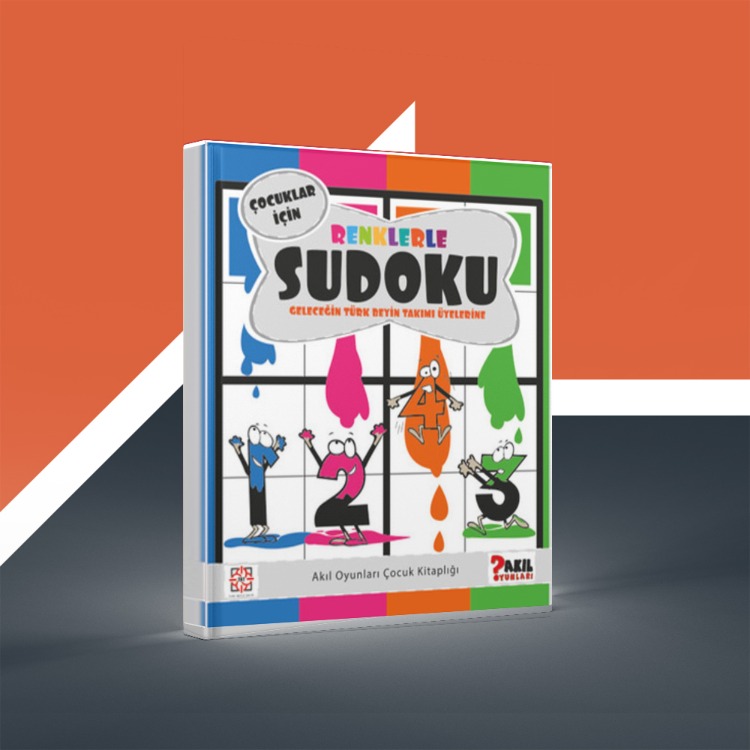 ÇOCUKLAR İÇİN RENKLERLE SUDOKU 5+YAŞ