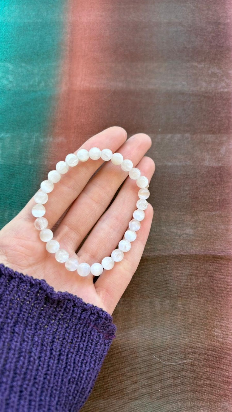 Selenit 6mm Bileklik