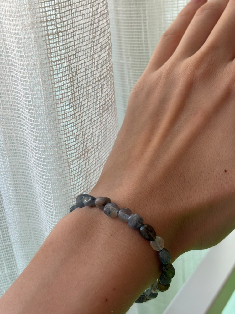 Labradorit Pebble Bileklik