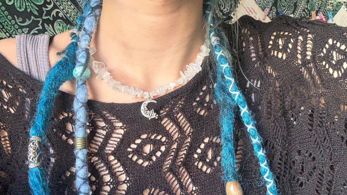 Ay Taşı Kırık Taş Kolye