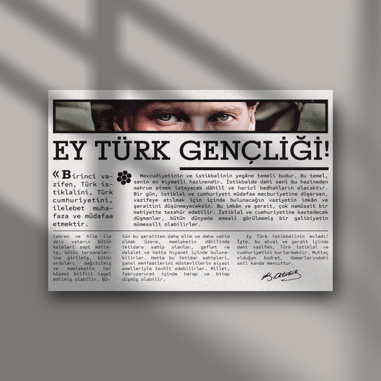Gençliğe Hitabe (Poster)