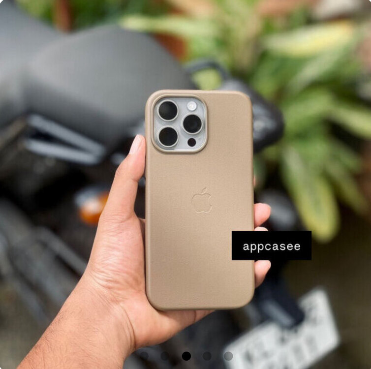 İphone 16 serisi MagSafe Deri Kılıf 