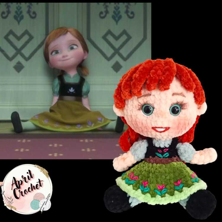 ANNA KADİFE BEBEK