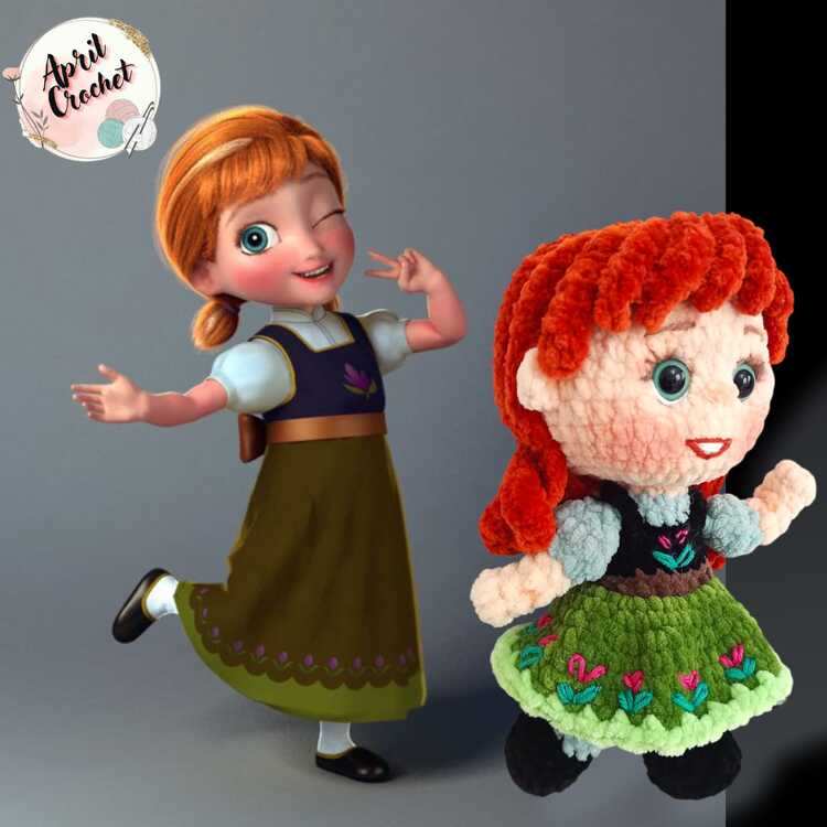 ANNA KADİFE BEBEK