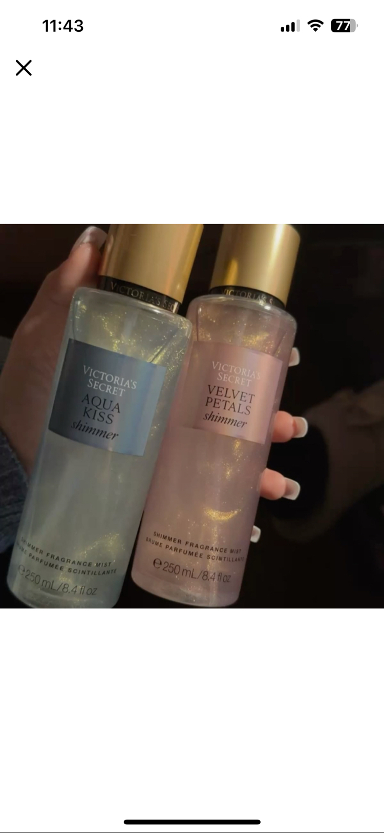 Victoria Secret Simli Body Mist 2'li