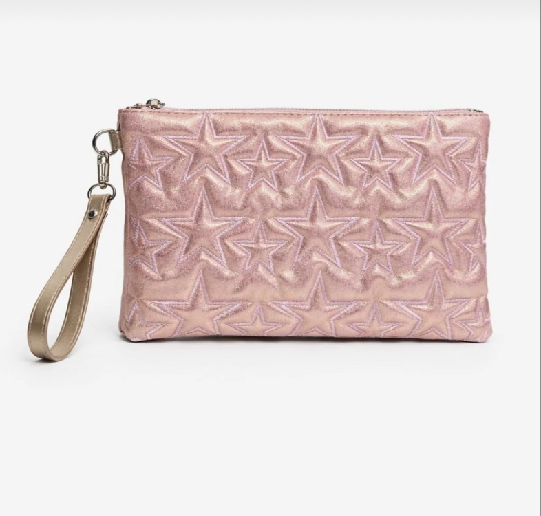 Stars Pink Çanta