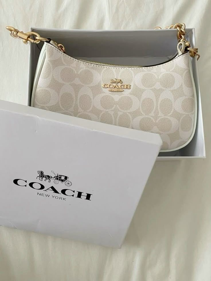 Coach White Bag