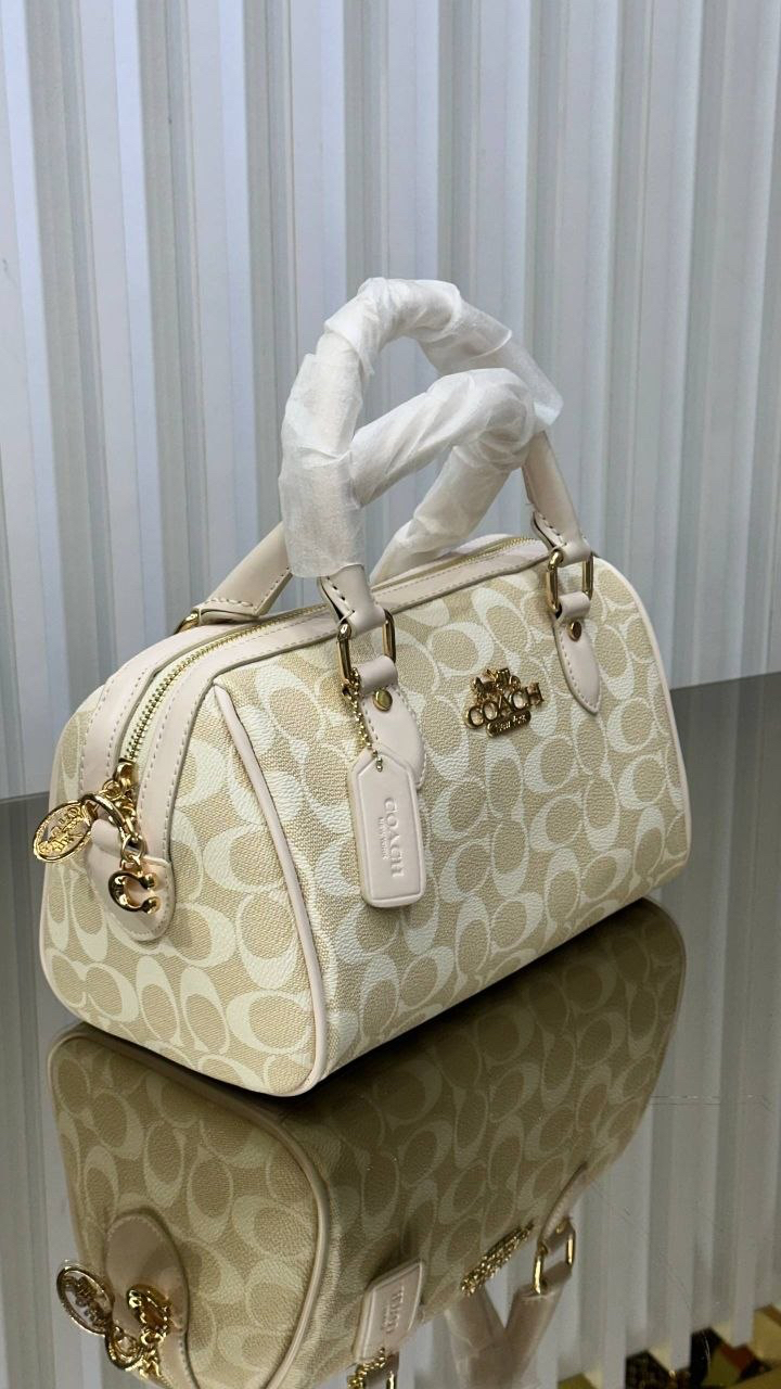 Coach White Bag