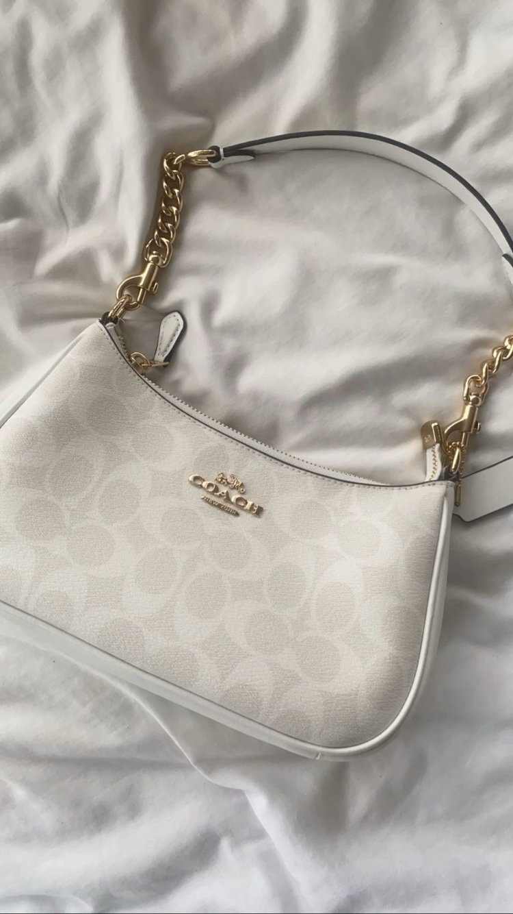 Coach White Bag