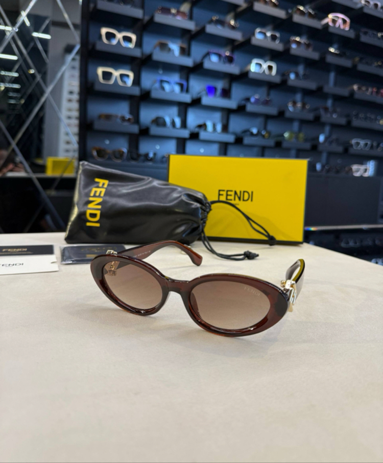 Fendi Brown İthal Gözlük