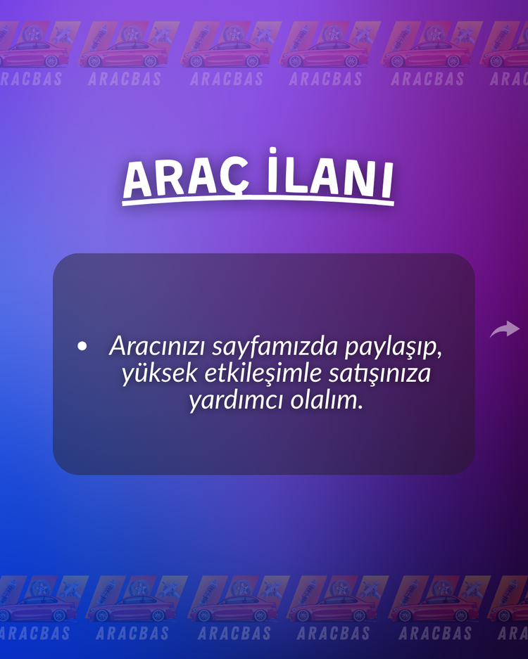 ARAÇ İLANI