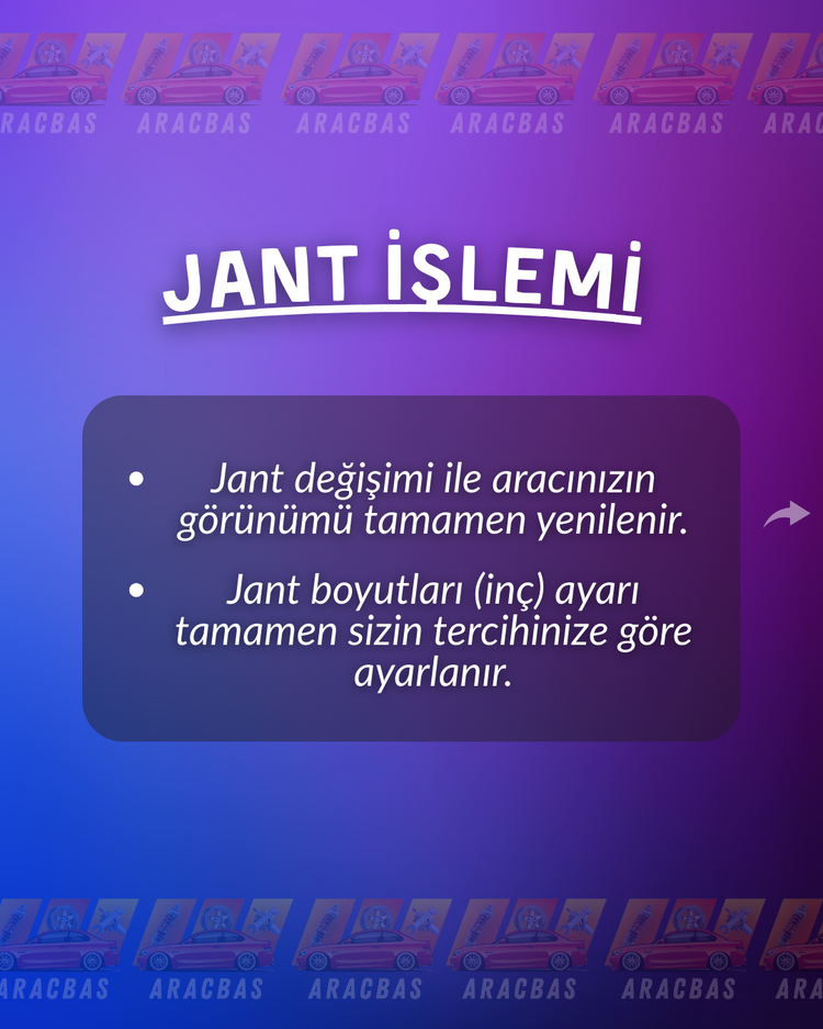 JANT İŞLEMİ