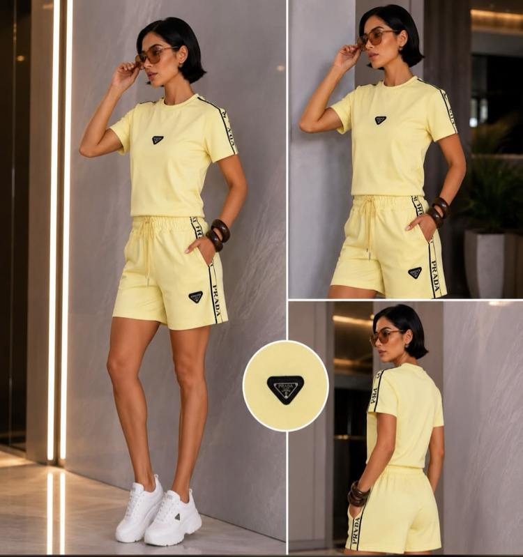 Prada Şortlu Takım