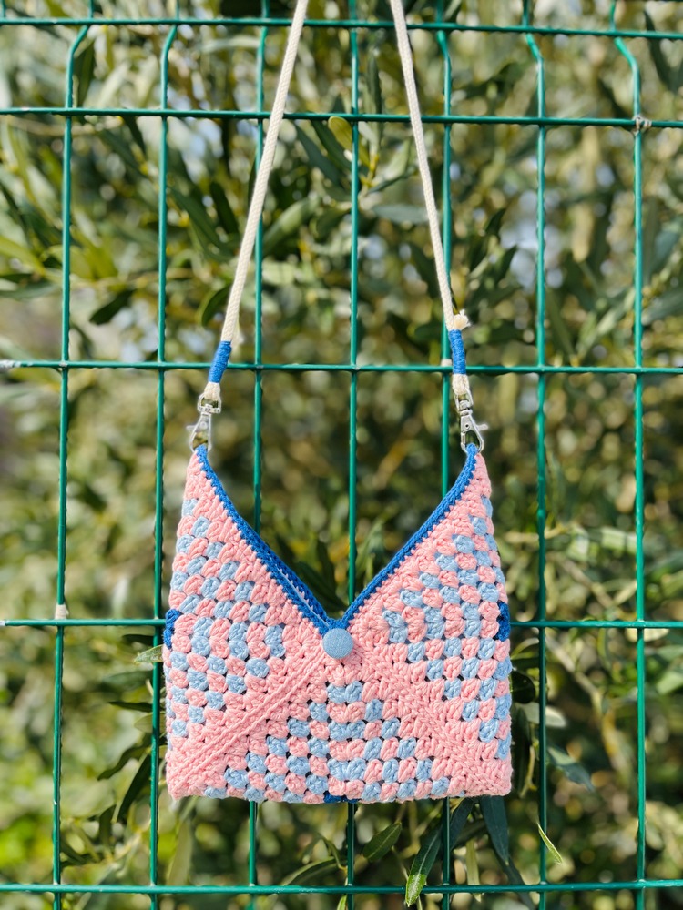 Granny Square Mini Çanta
