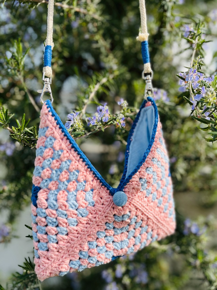 Granny Square Mini Çanta