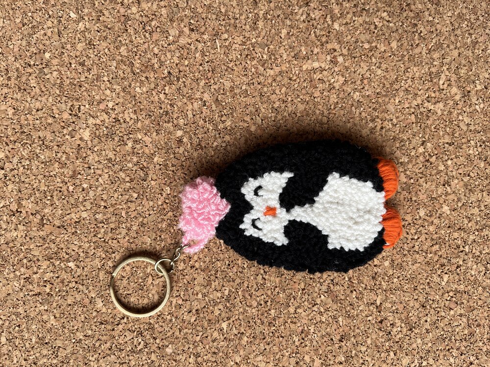 Penguen Punch Anahtarlık
