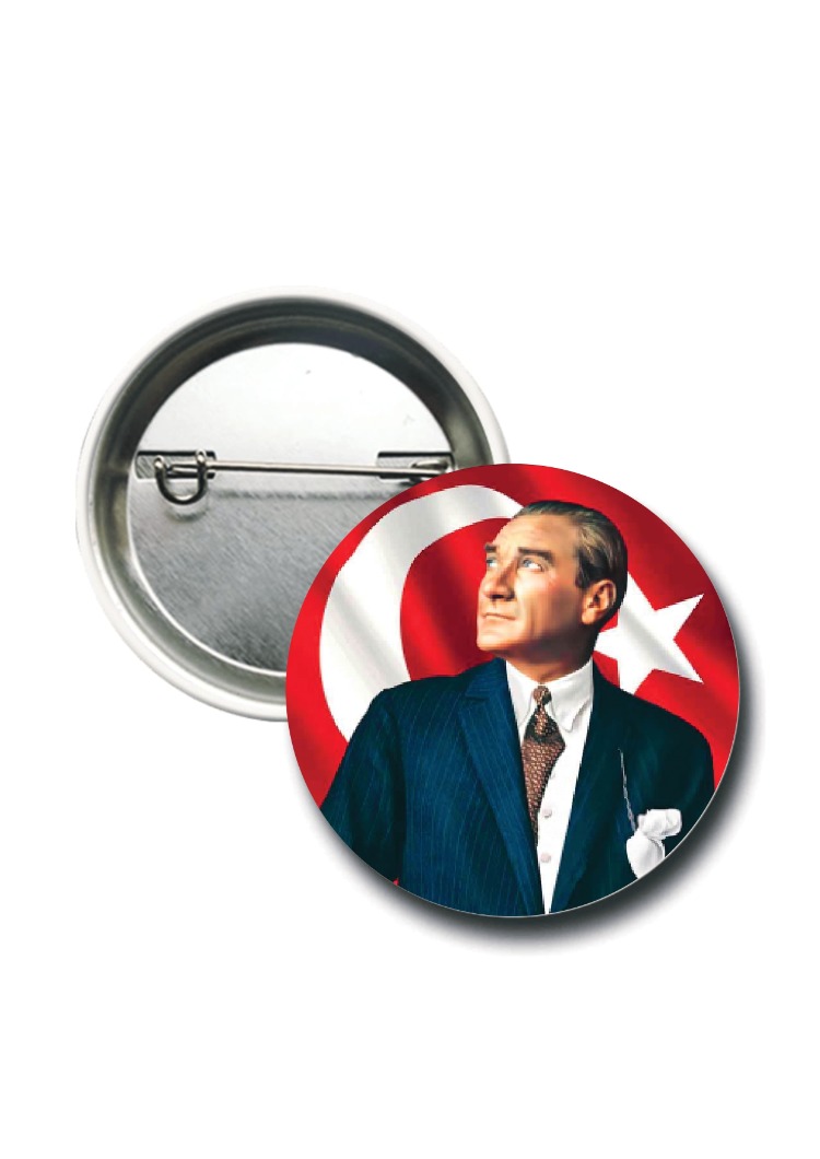 Mustafa Kemal Atatürk Rozet #R006