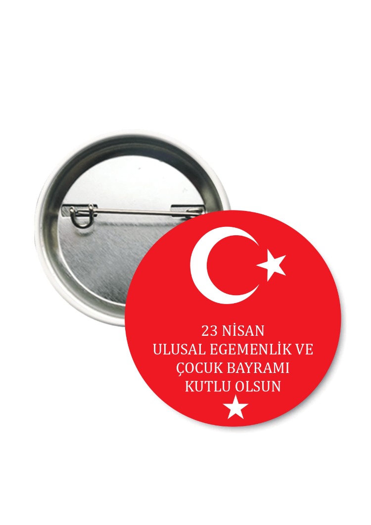 23 Nisan Ulusal Egemenlik Ve Çocuk Bayramı Rozet #R010