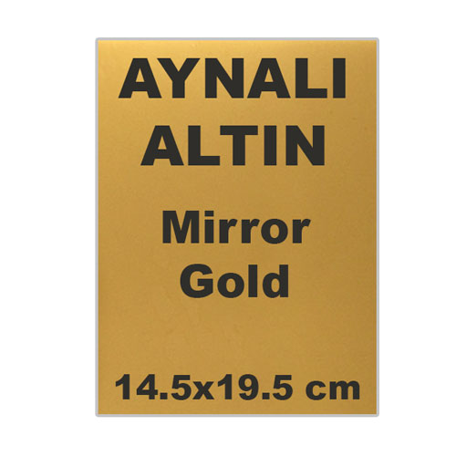 Mavi Büyük Boy Plaket #P004