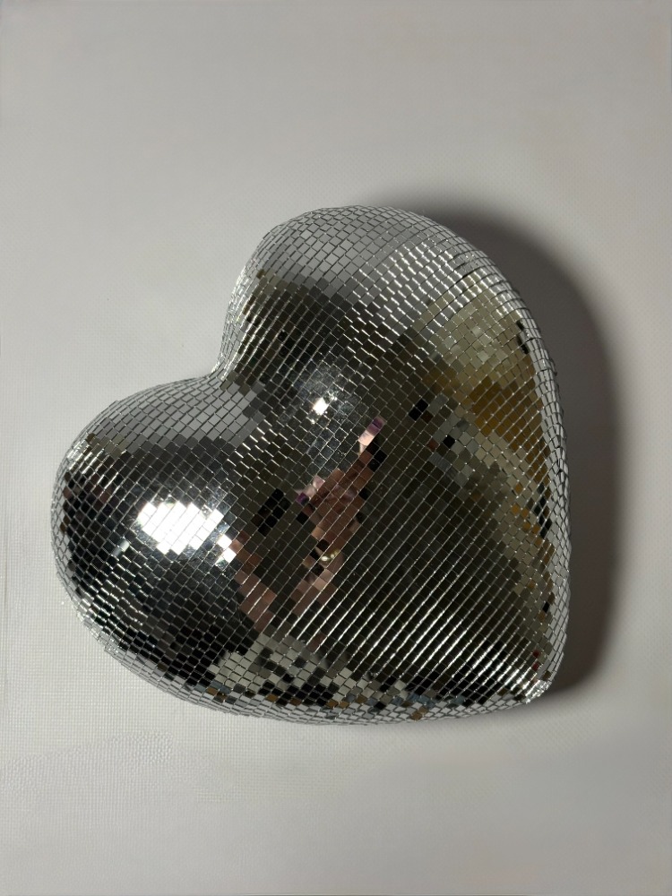 Büyük Boy Disko Kalp-25 cm