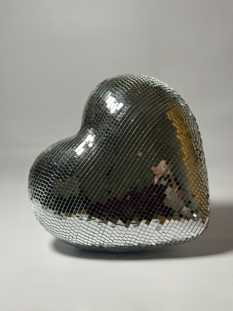 Büyük Boy Disko Kalp-25 cm