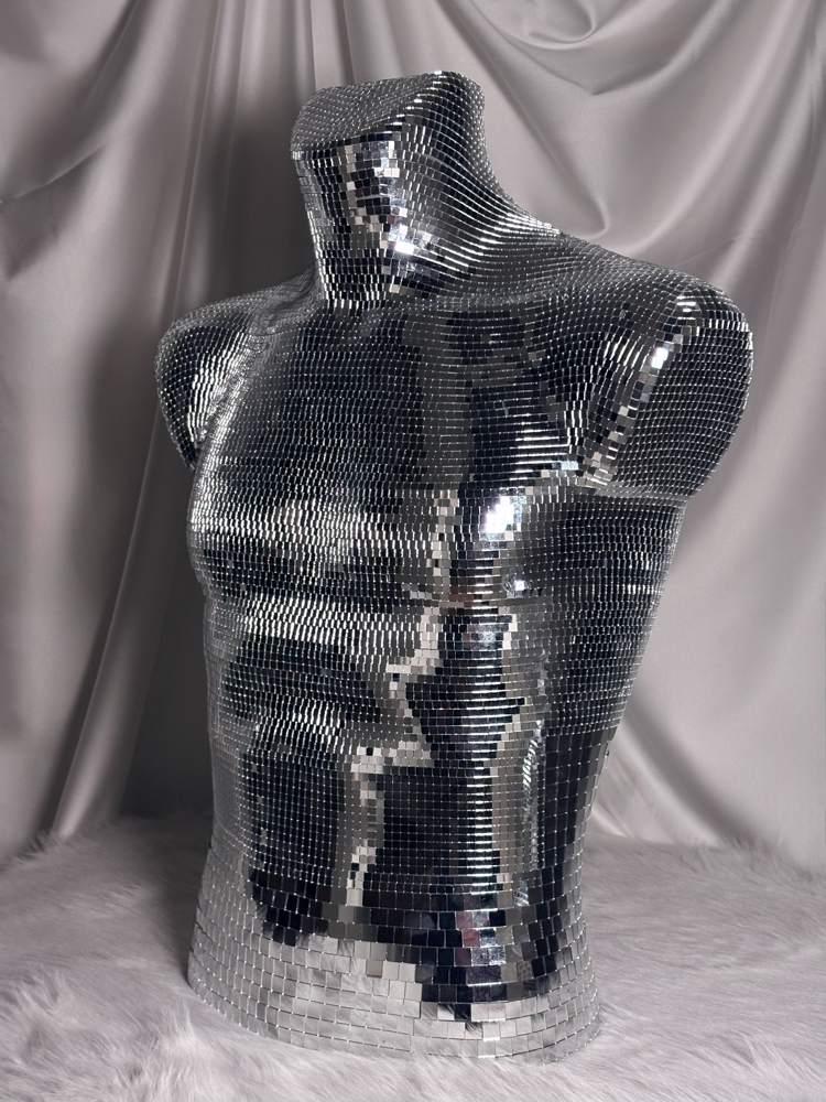 Disco Mirror Bust – Erkek Büst