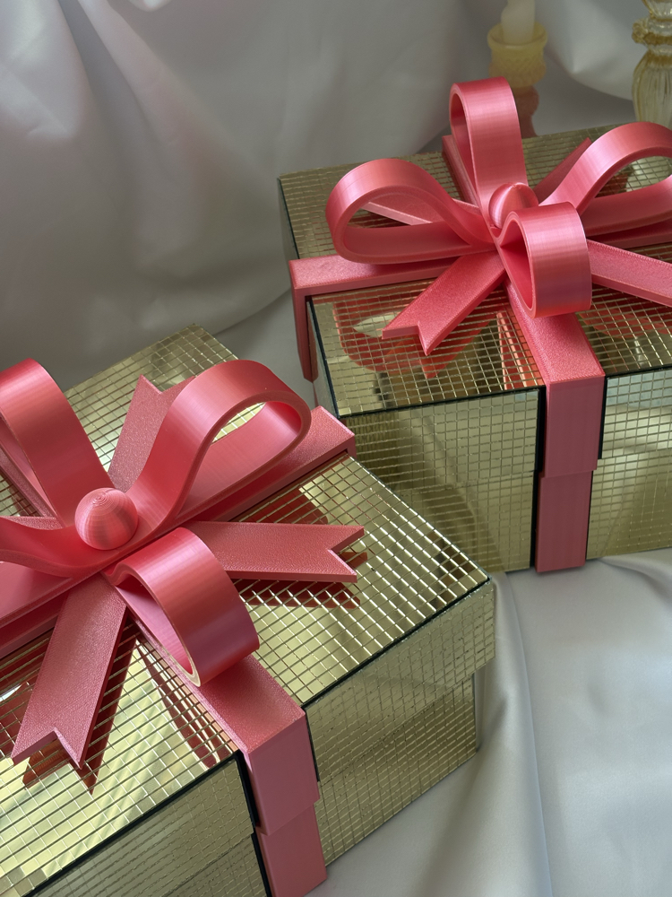 Disko Hediye Kutusu 20cm-Gold